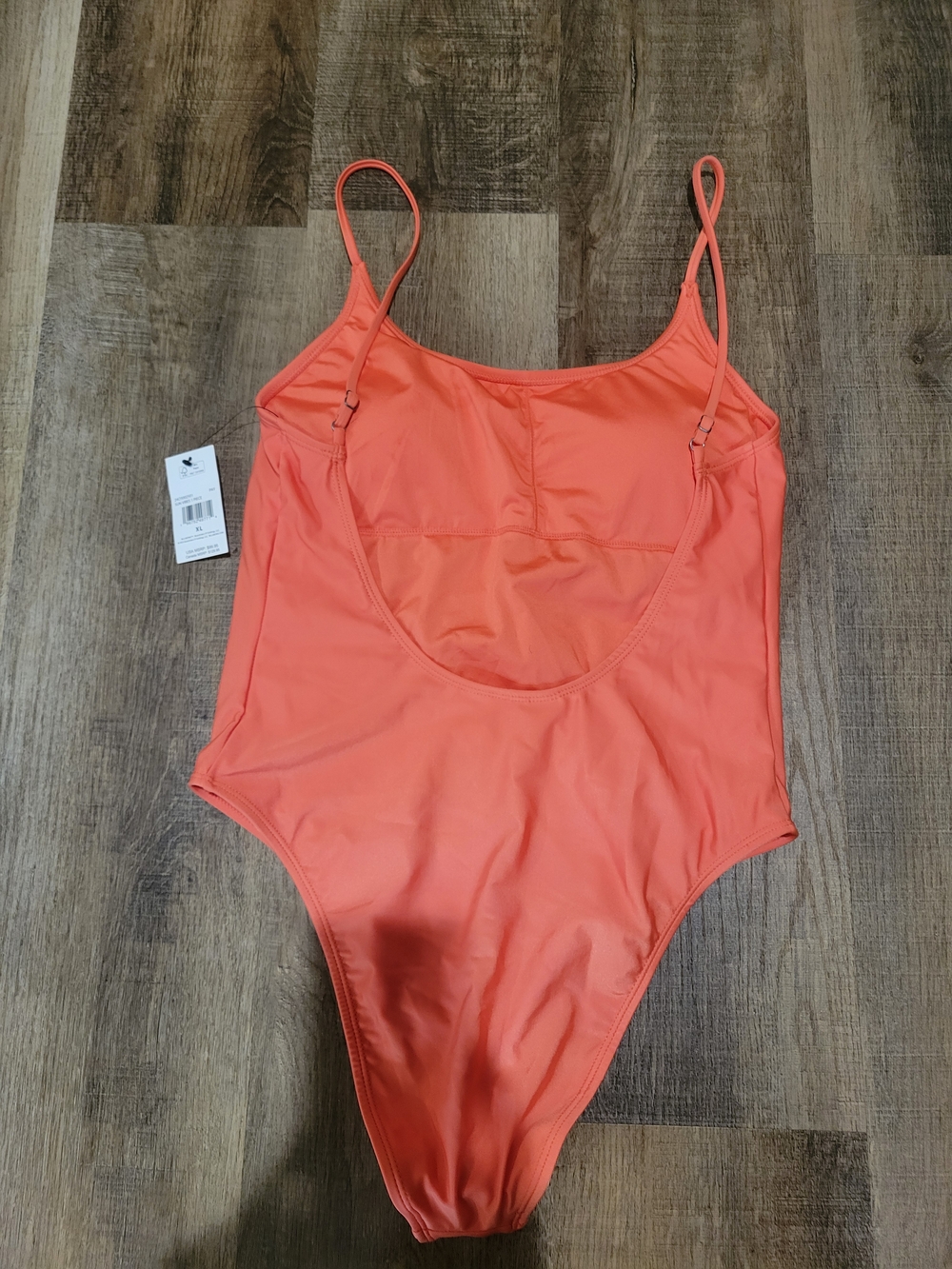 Billabong Coral One-Piece Swimsuit with White Logo - Picture 6 of 10